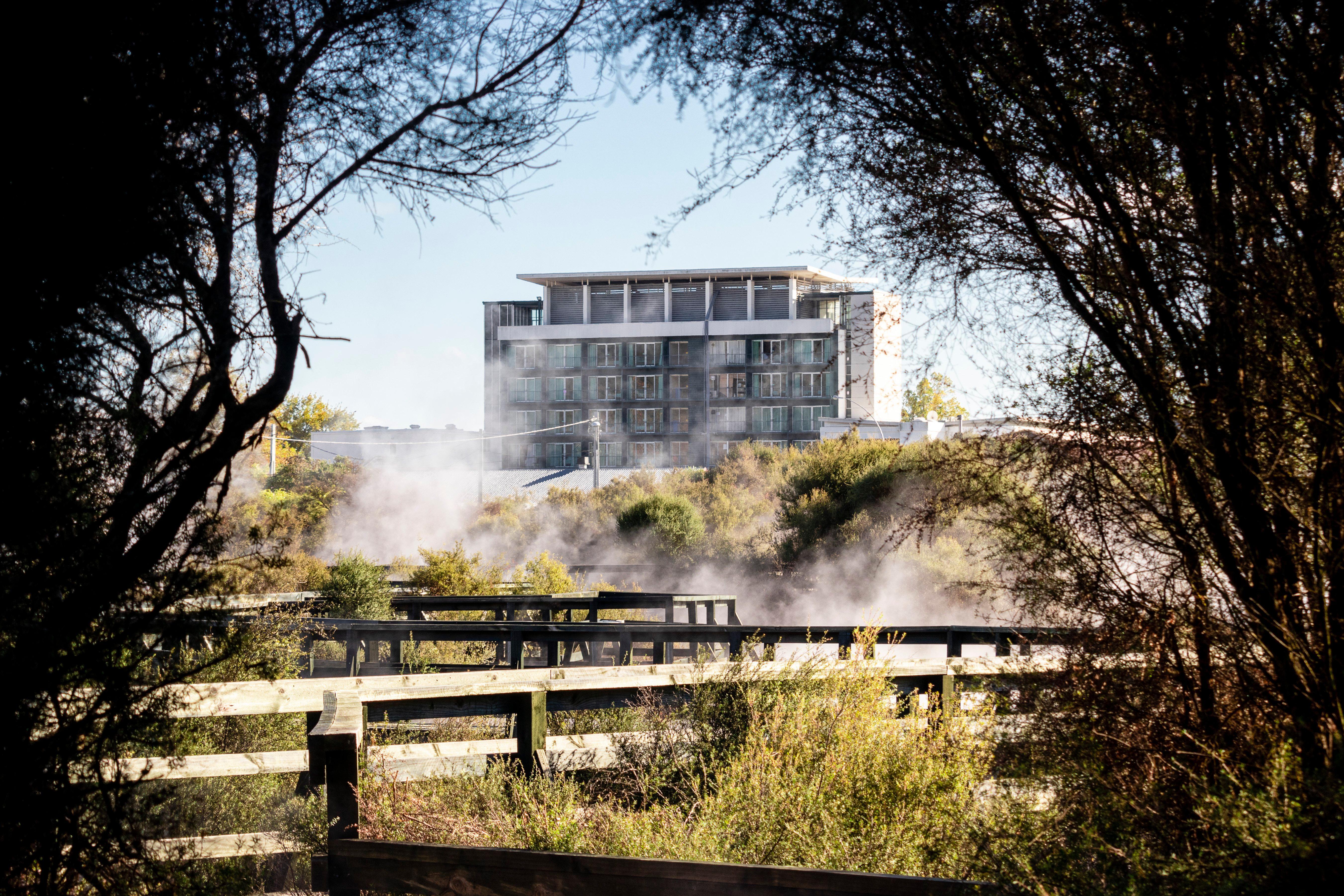 Hotel Rydges Rotorua Exterior foto